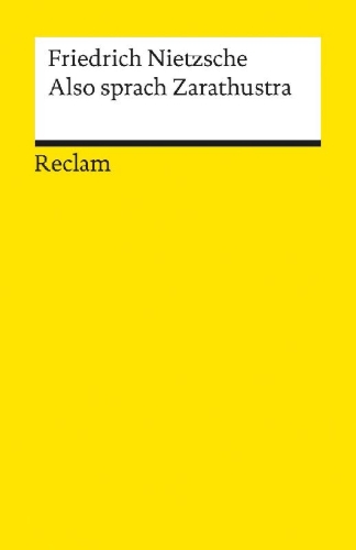 Buchcover und Innenansicht für das Buch: Also sprach Zarathustra