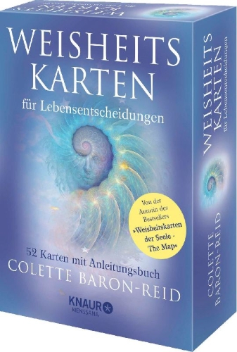 Buchcover und Innenansicht für das Buch: Wisdom of the Oracle. Divination Cards