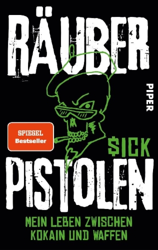 Buchcover und Innenansicht für das Buch: Räuberpistolen