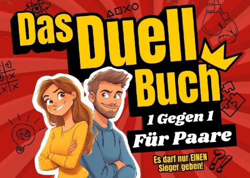 Buchcover und Innenansicht für das Buch: Das Duell-Buch für Paare