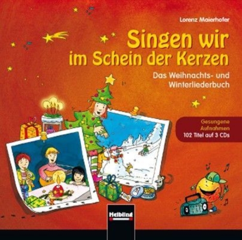 Buchcover und Innenansicht für das Buch: Singen wir im Schein der Kerzen Originalaufnahmen