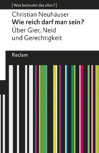 Buchcover und Innenansicht für das Buch: Wie reich darf man sein?