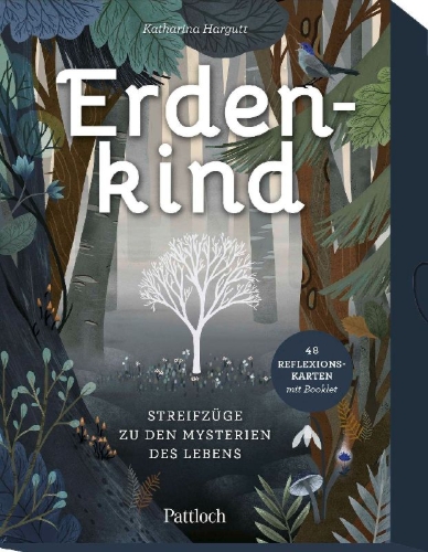Buchcover und Innenansicht für das Buch: Orakelkarten: Erdenkind