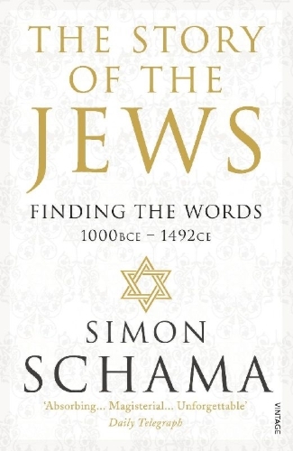 Buchcover und Innenansicht für das Buch: The Story of the Jews. Finding the Words (1000 BCE - 1492)