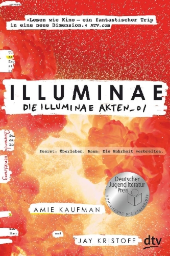 Buchcover und Innenansicht für das Buch: Illuminae