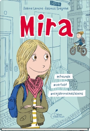 Buchcover und Innenansicht für das Buch: Mira - #freunde #verliebt #einjahrmeineslebens