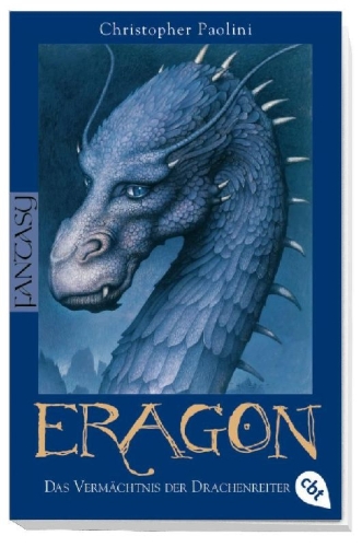 Buchcover und Innenansicht für das Buch: Eragon - Das Vermächtis der Drachenreiter