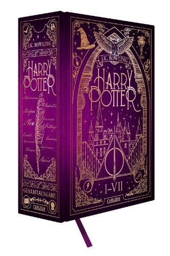 Buchcover und Innenansicht für das Buch: Harry Potter - Gesamtausgabe (Harry Potter)
