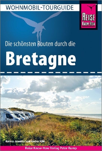 Buchcover und Innenansicht für das Buch: Reise Know-How Wohnmobil-Tourguide Bretagne