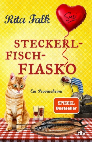 Buchcover und Innenansicht für das Buch: Steckerlfischfiasko