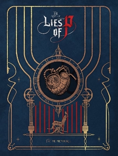 Buchcover und Innenansicht für das Buch: The Art of Lies of P