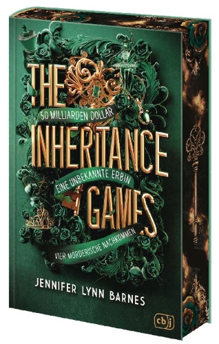 Buchcover und Innenansicht für das Buch: The Inheritance Games