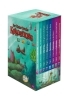 Buchcover und Innenansicht für das Buch: Der kleine Drache Kokosnuss - Jubiläums-Schuber