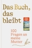 Buchcover und Innenansicht für das Buch: Das Buch, das bleibt