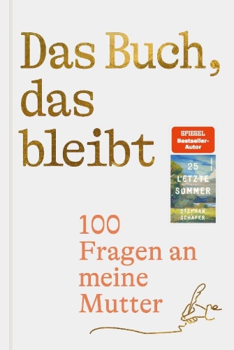 Buchcover und Innenansicht für das Buch: Das Buch, das bleibt