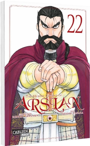 Buchcover und Innenansicht für das Buch: Arslan Senki