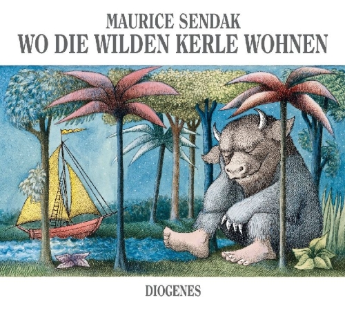 Buchcover und Innenansicht für das Buch: Where The Wild Things Are