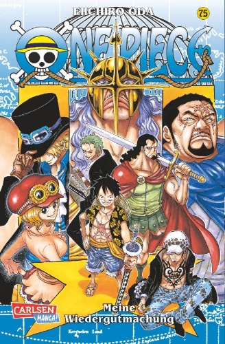 Buchcover und Innenansicht für das Buch: One Piece