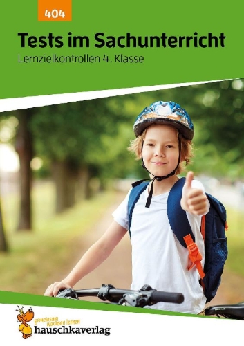 Buchcover und Innenansicht für das Buch: Übungsheft mit Tests im Sachunterricht 4. Klasse