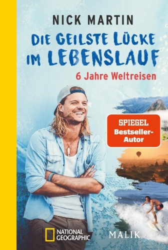 Buchcover und Innenansicht für das Buch: Die geilste Lücke im Lebenslauf