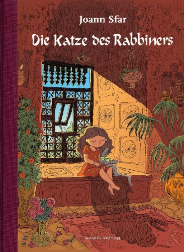Buchcover und Innenansicht für das Buch: Die Katze des Rabbiners Sammelband 4