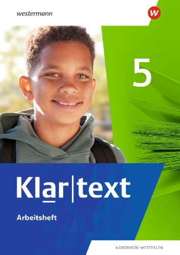 Buchcover und Innenansicht für das Buch: Klartext 5. Arbeitsheft. Differenzierende Ausgabe für Nordrhein-Westfalen
