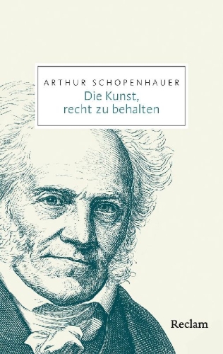 Buchcover und Innenansicht für das Buch: Die Kunst, recht zu behalten