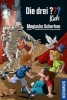 Buchcover und Innenansicht für das Buch: Die drei ??? Kids Magische Schurken