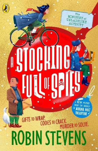 Buchcover und Innenansicht für das Buch: The Ministry of Unladylike Activity 3: A Stocking Full of Spies