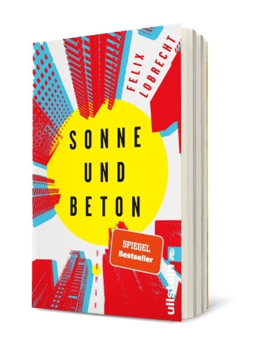 Buchcover und Innenansicht für das Buch: Sonne und Beton