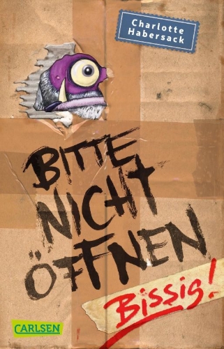 Buchcover und Innenansicht für das Buch: Bitte nicht öffnen 1: Bissig!
