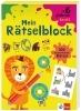 Buchcover und Innenansicht für das Buch: Klett Mein Rätselblock ab 6 Jahren Band 2