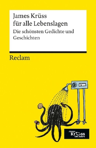Buchcover und Innenansicht für das Buch: James Krüss für alle Lebenslagen. Die schönsten Gedichte und Geschichten