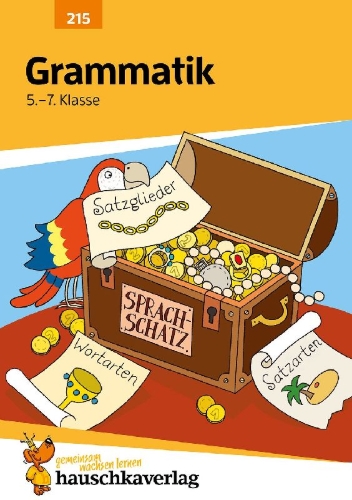 Buchcover und Innenansicht für das Buch: Grammatik 5. - 7. Klasse