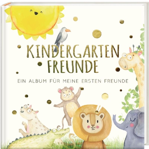 Buchcover und Innenansicht für das Buch: Kindergartenfreunde - SAFARI
