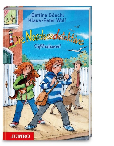 Buchcover und Innenansicht für das Buch: Die Nordseedetektive 11. Giftalarm