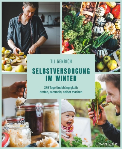 Buchcover und Innenansicht für das Buch: Selbstversorgung im Winter