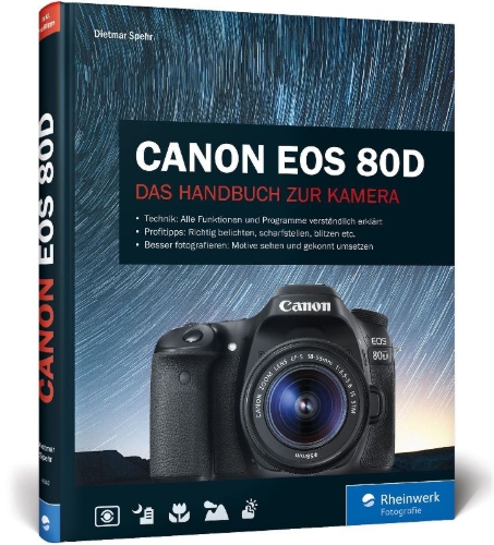 Buchcover und Innenansicht für das Buch: Canon EOS 80D