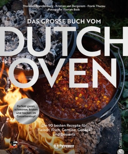 Buchcover und Innenansicht für das Buch: Das große Buch vom Dutch Oven