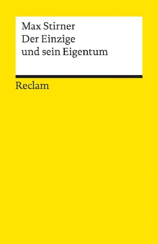 Buchcover und Innenansicht für das Buch: Der Einzige und sein Eigentum