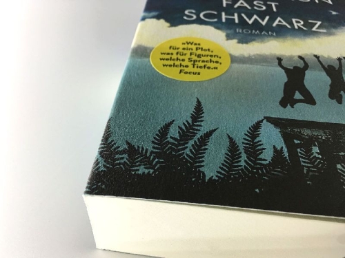 Buchcover und Innenansicht für das Buch: Dunkelgrün fast schwarz