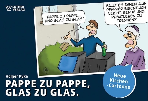 Buchcover und Innenansicht für das Buch: Pappe zu Pappe, Glas zu Glas