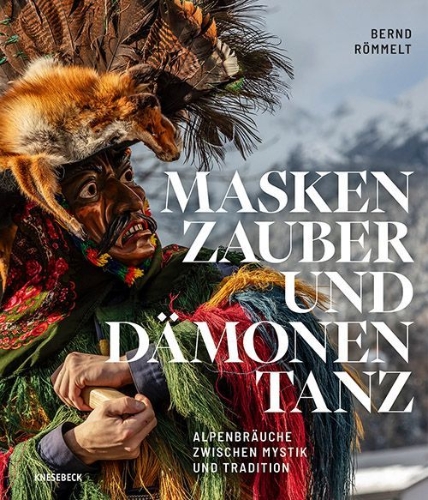 Buchcover und Innenansicht für das Buch: Maskenzauber und Dämonentanz
