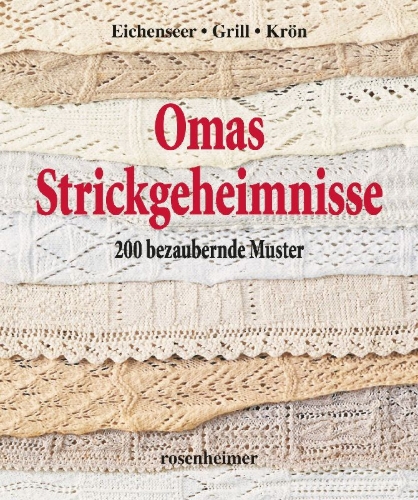 Buchcover und Innenansicht für das Buch: Omas Strickgeheimnisse