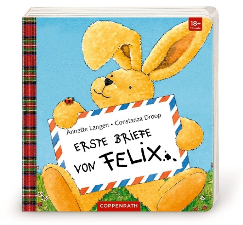 Buchcover und Innenansicht für das Buch: Erste Briefe von Felix