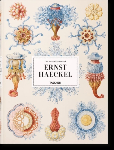 Buchcover und Innenansicht für das Buch: The Art and Science of Ernst Haeckel