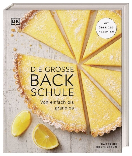 Buchcover und Innenansicht für das Buch: Die große Backschule