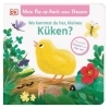 Buchcover und Innenansicht für das Buch: Mein Pop-up-Buch zum Staunen. Wo kommst du her, kleines Küken?