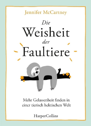 Buchcover und Innenansicht für das Buch: The Little Book of Sloth Philosophy