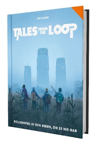 Buchcover und Innenansicht für das Buch: Tales from the Loop - Regelwerk
